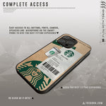 Starbucks bill pattern (Glass)